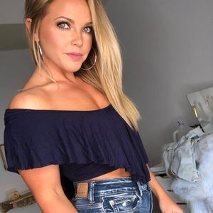 Navy top